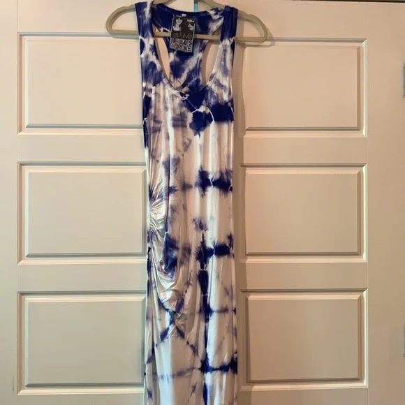 NEW Young Fabulous and Broke tie dye maxi dress XS extra Small - Picture 2 of 9